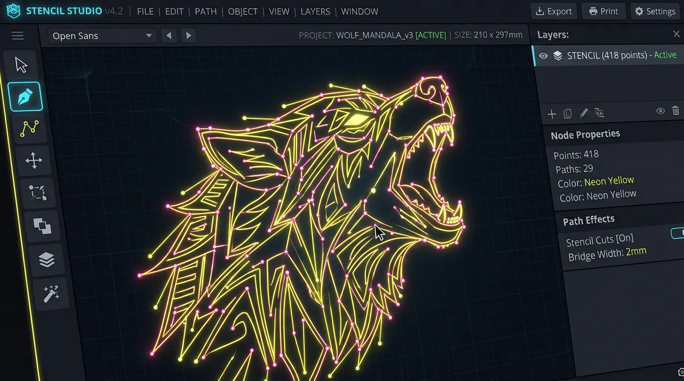 Stencil Design Software: Choose the Right Tool for Your Creative Vision