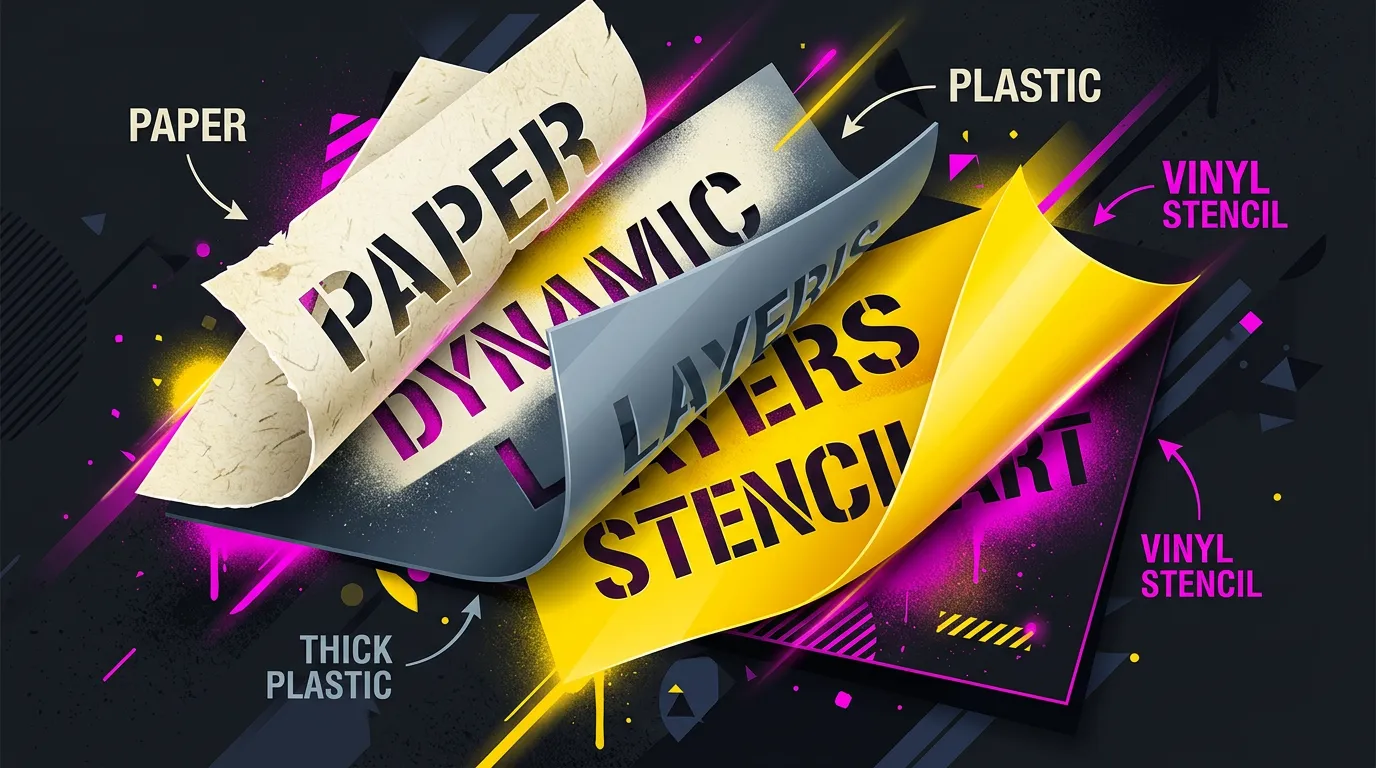 Stencil Materials for Beginners - Choose the Right One for Your Project